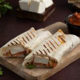 achari paneer wrap